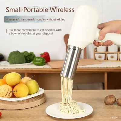 Multi-functional Small Automatic Rechargeable Handheld Wireless Handmade Noodles Maker