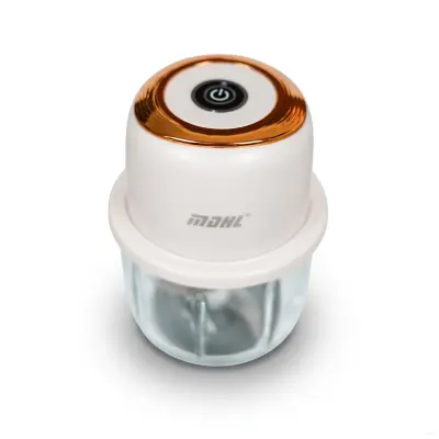 Multifunctional Rechargeable Food Processor (HP-01) | Portable Electric Glass Mini Chopper with 6 Blades