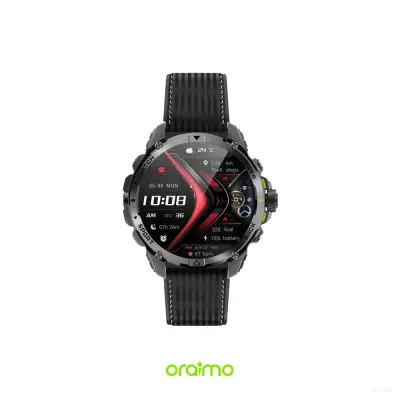 oraimo Watch GT Smartwatch | AMOLED & 6-System Precision GPS